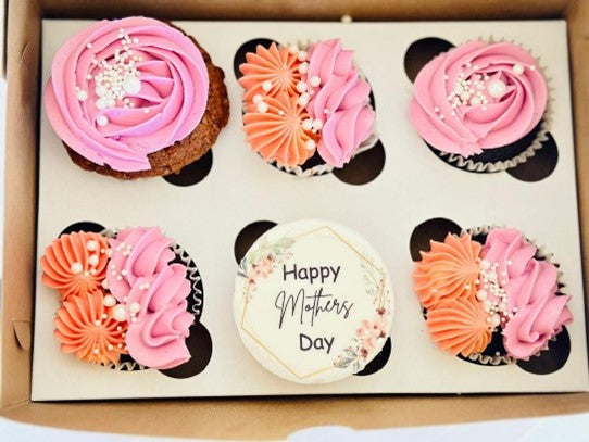 Mother's Day Bloom Cupcakes (6's)